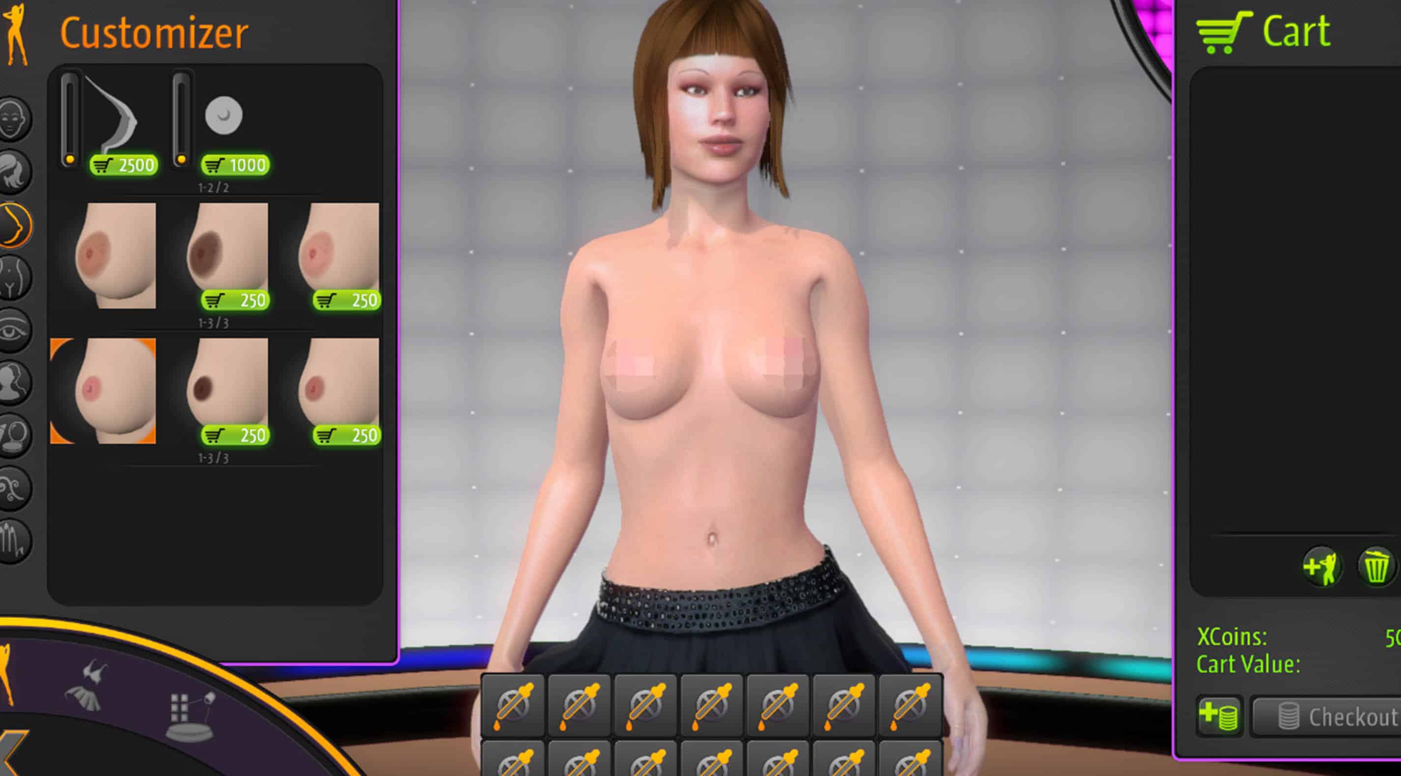 Create and dress up game porn